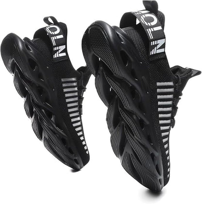 GSLMOLN Men's Slip on Breathable Walking Shoes